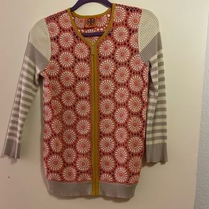 Tory Burch crochet cardigan size s